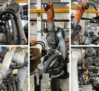5x Automatisierungsmaschinen Industrieroboter