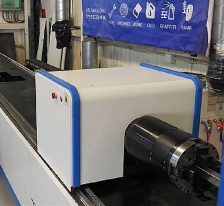 Faser-CNC-Laserschneider für Rohrprofile Weni 6020TL 2000W