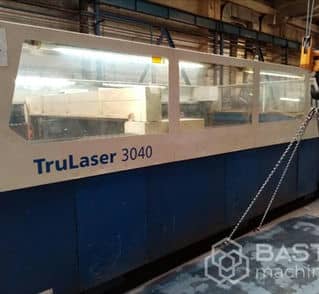 TRUMPF TruLaser 3040, Lasertyp TruFlow 4000 BAUJAHR 2007