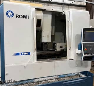 ROMI D1000 Modell 2019 Vertikale Bearbeitungszentren