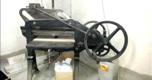 Antike Guillotine-Papierschneidemaschine zu verkaufen