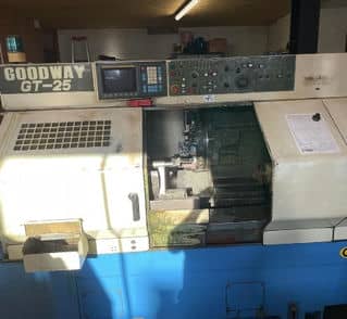 3-ACHSEN-CNC-DREHMASCHINE GOODWAY GT-25, Baujahr 1997