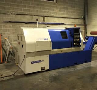 Manhurin CNC-Drehmaschine KMX 420 Steuerung Siemens 840D