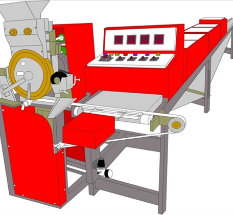 C TYP AUTOMATISCHE UND MANUELLE ZUCKERWÜRFELMASCHINE