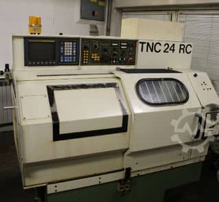 CNC-TAKANG TNC 24 CNC-Drehmaschine mit Stangenlader Baujahr 1994