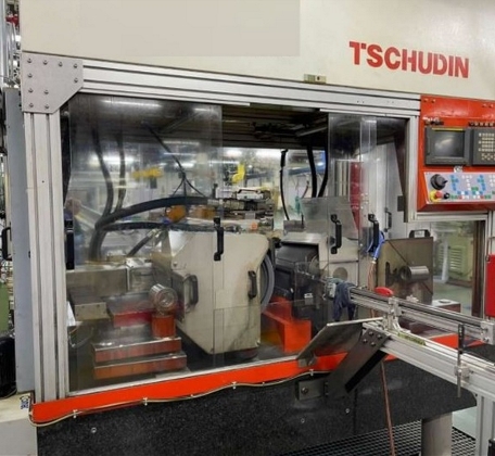 TSCHUDIN GL 600 Spitzenlosschleifmaschine