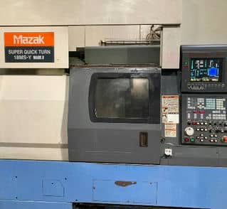 10 Zoll Mazak CNC-Drehmaschine C- und Y-Achsen-Doppelspindel