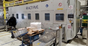 ACTFIVE IIIDS-L252-E Waschmaschine für die Metallteile