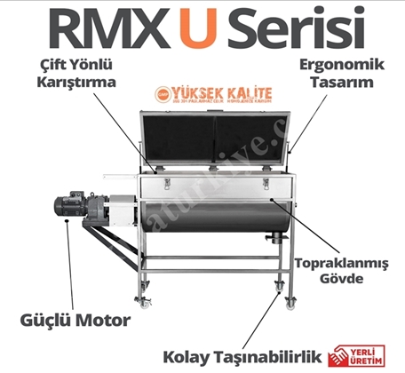 RMX-U 400 Pulvermischmaschine