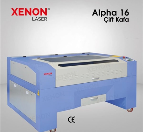 Doppelkopf-Laserschneidemaschine XENON Alpha 130/150 W 160×100 cm