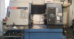 Mazak Integrex 30 Drehmaschine, Baujahr 1999, Spindeldrehzahl 3500 U/min