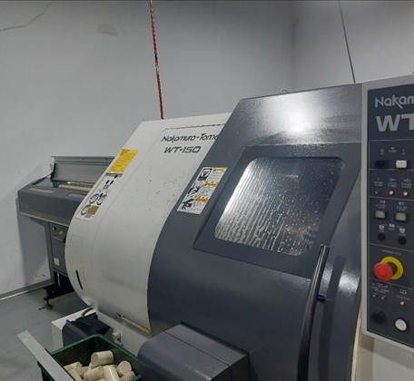 Nakamura WT-150 Baujahr 2011 Bedienfeld Fanuc 18i-TB 2-PATH
