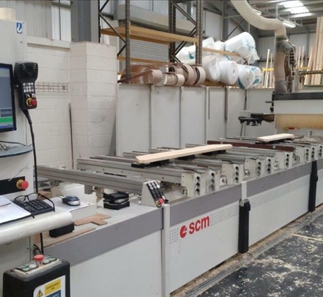 CNC-Bearbeitungszentrum, Fräsmaschine SCM Record 100 AL XL TVN