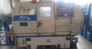 1994 Miyano LD41 - Doppelspindel-Doppelrevolver FANUC