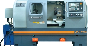 CNC TME 40 DREHMASCHINE - FLACHBETT