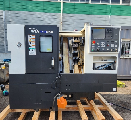 SIFIR AYARINDA 2021 MODELL HYUNDAI WIA KIT 4500 CNC TORNA ROBOTL
