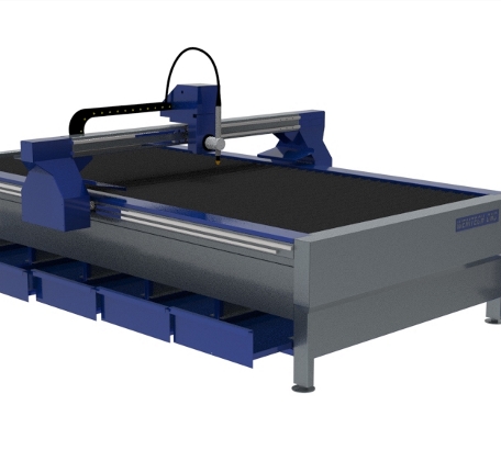 Belüftete Tische | CNCWEMTECH DYNAMIC TORCH Plasmaplotter