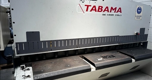 300 x 13 mm hydraulische Tafelschere