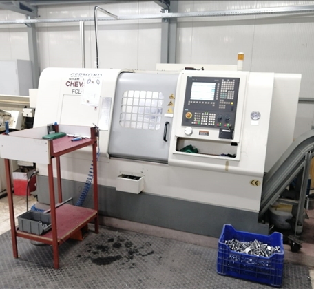 CHEVALIER FCL-820MC+ BAR DRIVE HORIZONTALE DREHMASCHINE