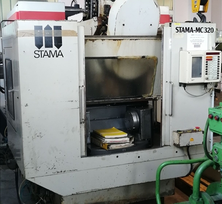 CNC-Vertikalfräszentrum STAMA MC-320