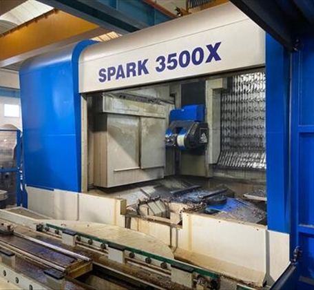 Mandelli Spark 3500X A6000 2018 Siemens Sinumerik 840D SL