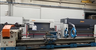 Drehmaschine Metalldrehmaschine PBR 1000x6000mm + Digital 150mm Durchgang!