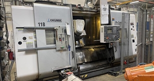 5-ACHS-CNC-DREH- UND FRÄSZENTRUM OKUMA, MACTURN 350 2SW-1500