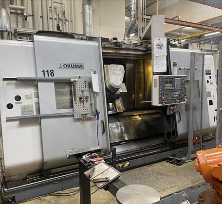 5-ACHS-CNC-DREH- UND FRÄSZENTRUM OKUMA, MACTURN 350 2SW-1500