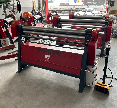 MOPIMAK MK-S 1550x96 DREI-WALZEN-MOTORISIERTER ASYMMETRISCHER ZYLINDER