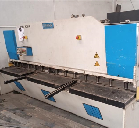 3 METER 6 MM HYDRAULISCHE GUILLOTINE-SCHERE