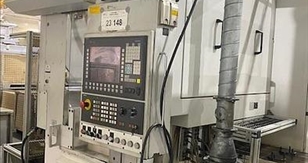 EMAG VSC 250 DS Vertikaldrehmaschine mit Schleifscheibe