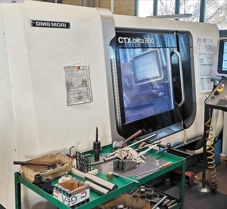 DMG MORI CTX beta 800 Modell 2017 CNC-Dreh- und Fräszentrum