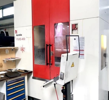 Universelle KONDIA Five 400 Lenk-CNC HEIDENHAIN iTNC 530