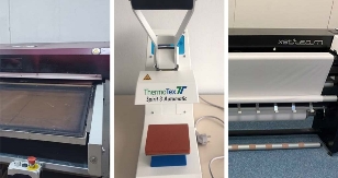 3x Druckmaschinen Tintenstrahlplotter u.a.
