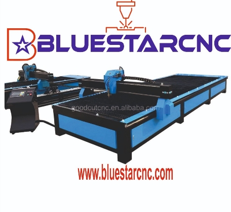 2500 x 6000 Plasmaschneidmaschine, 120 Ampere, ab Lager lieferbar.